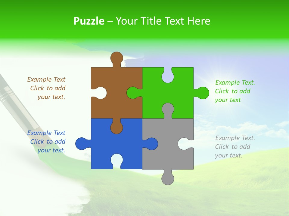 Colour Nature Picture PowerPoint Template