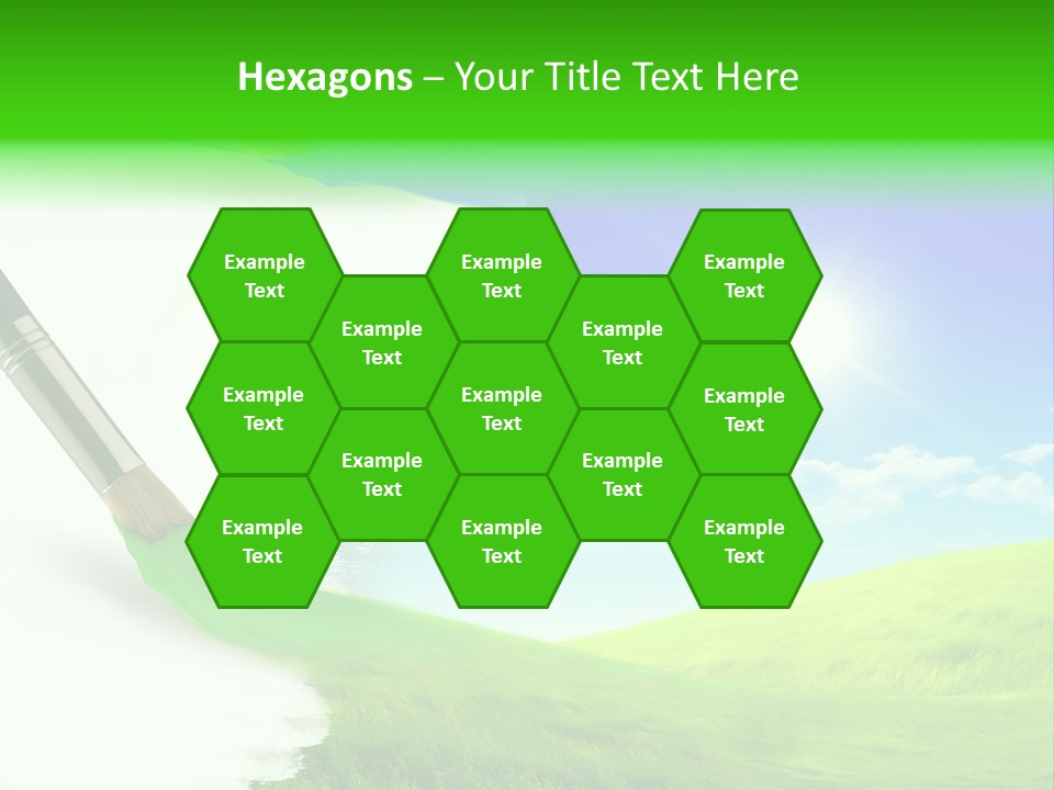 Colour Nature Picture PowerPoint Template