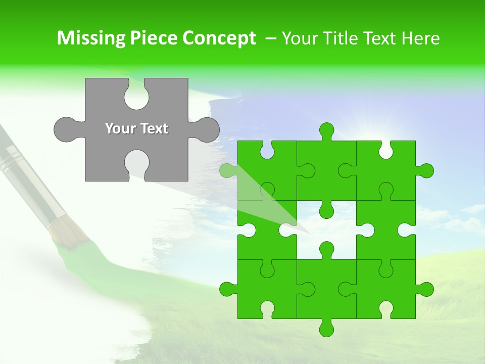 Colour Nature Picture PowerPoint Template