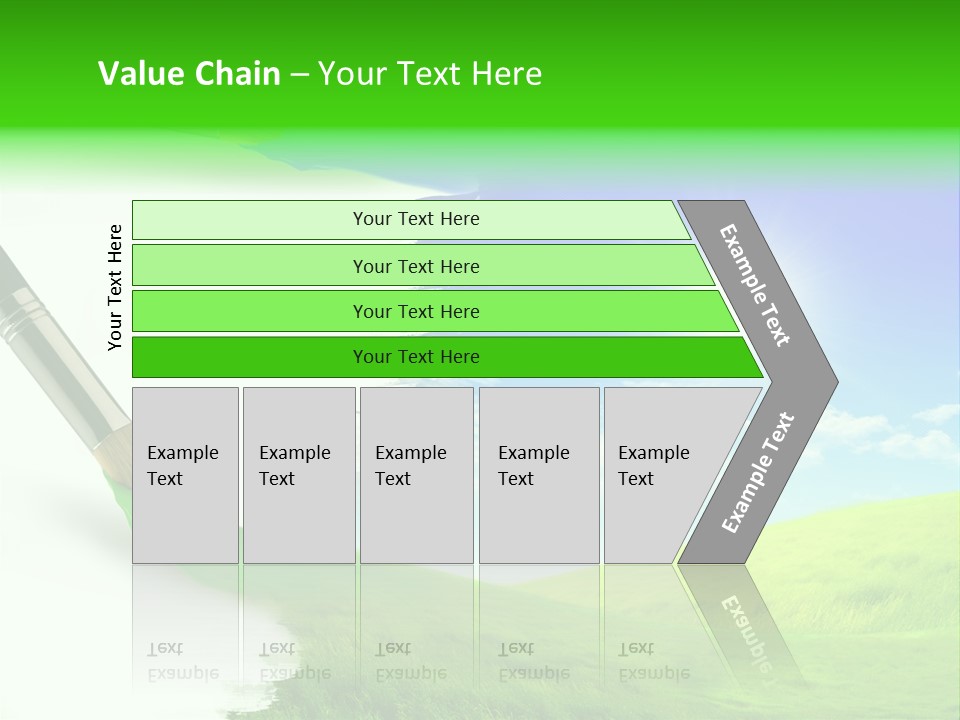 Colour Nature Picture PowerPoint Template