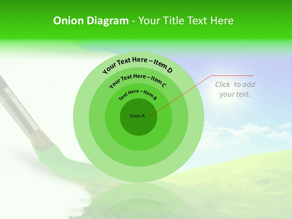 Colour Nature Picture PowerPoint Template