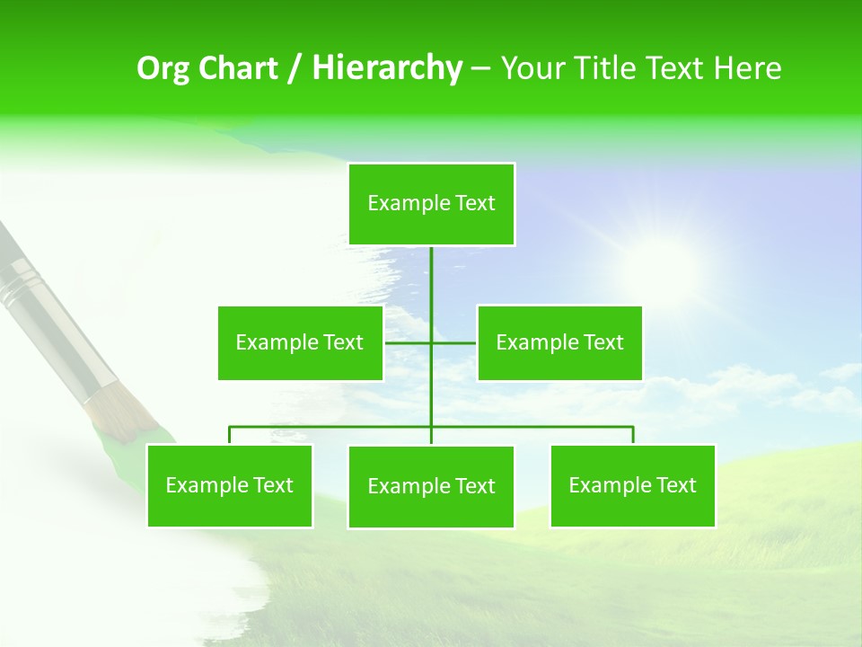 Colour Nature Picture PowerPoint Template