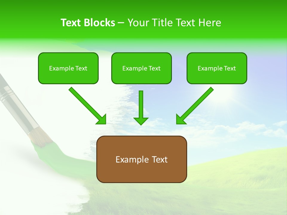 Colour Nature Picture PowerPoint Template