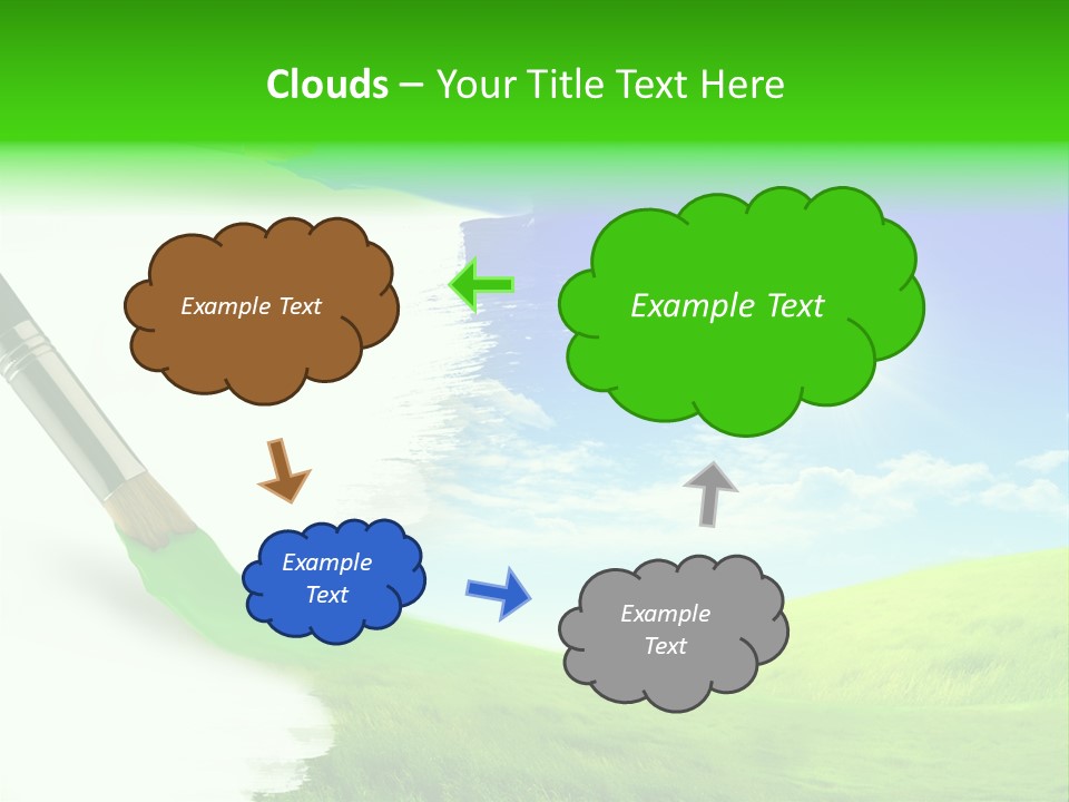 Colour Nature Picture PowerPoint Template