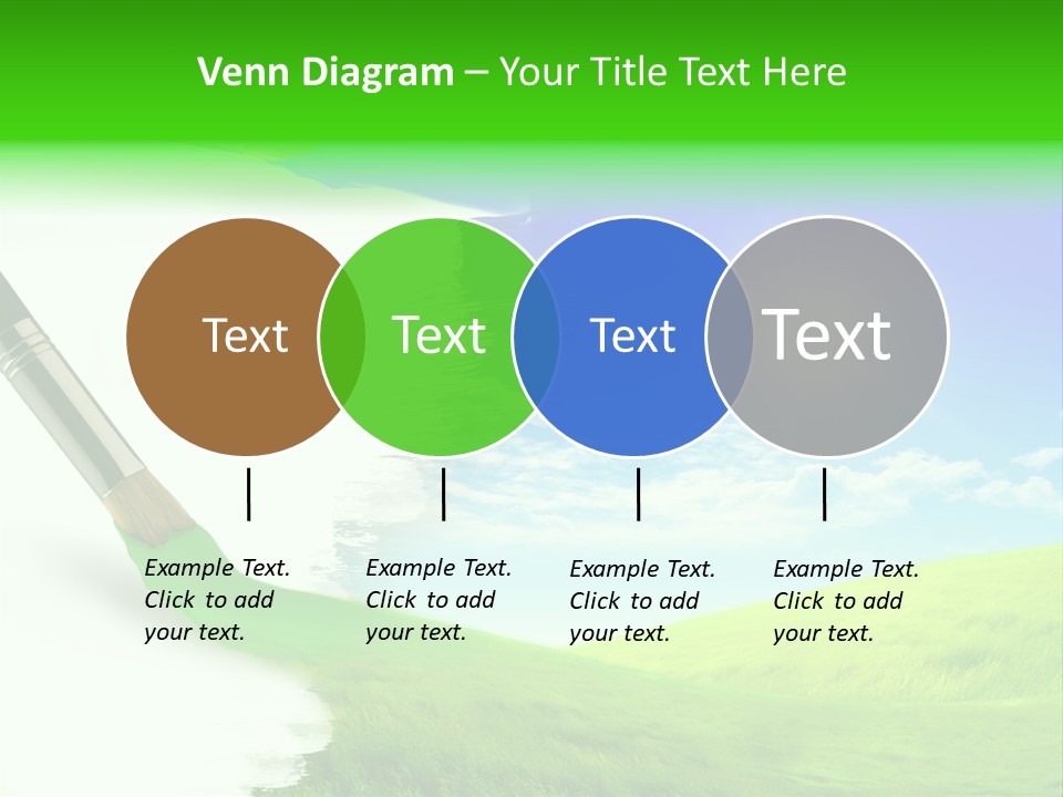 Colour Nature Picture PowerPoint Template