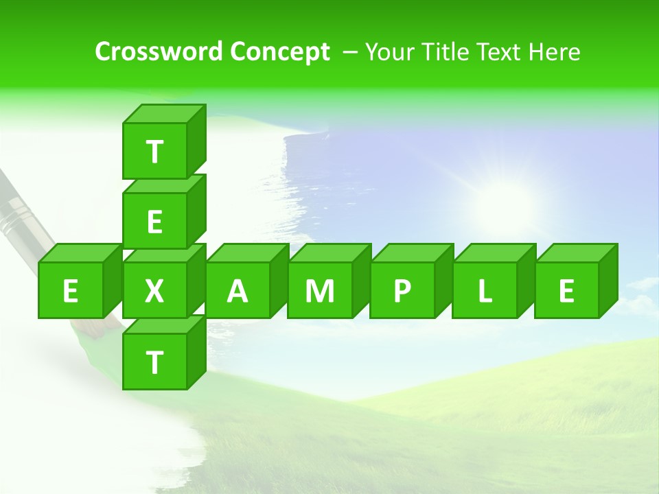 Colour Nature Picture PowerPoint Template