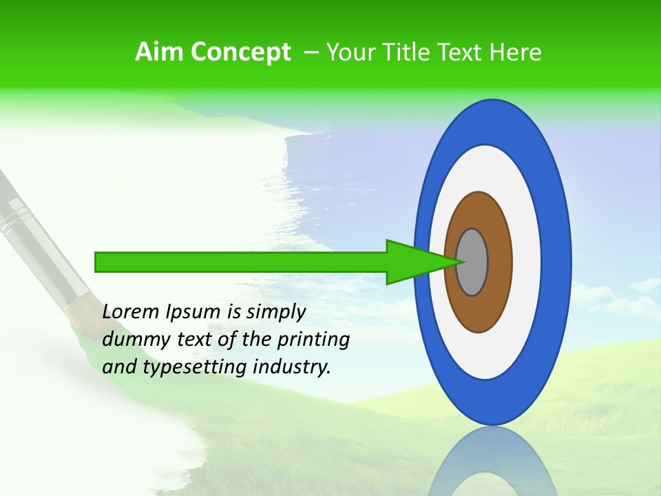 Colour Nature Picture PowerPoint Template