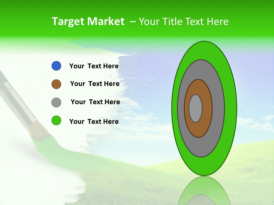 Colour Nature Picture PowerPoint Template