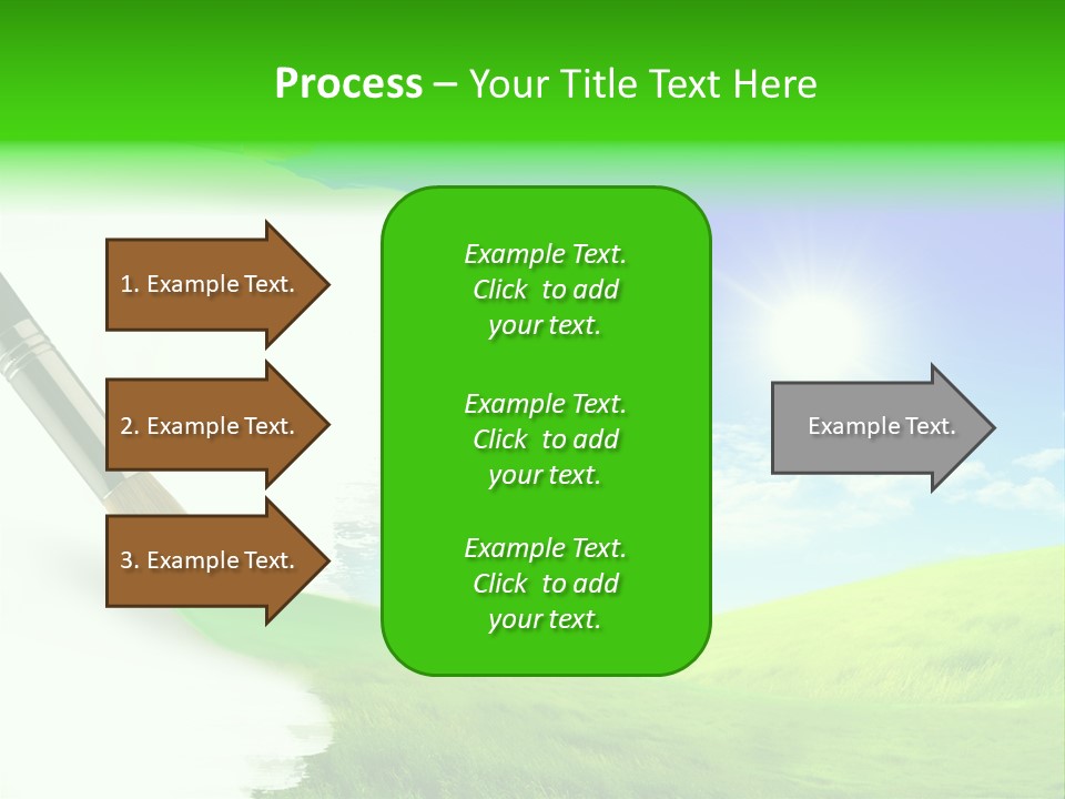 Colour Nature Picture PowerPoint Template