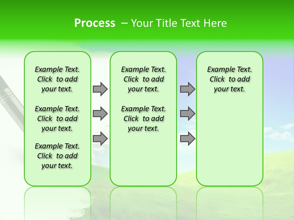 Colour Nature Picture PowerPoint Template