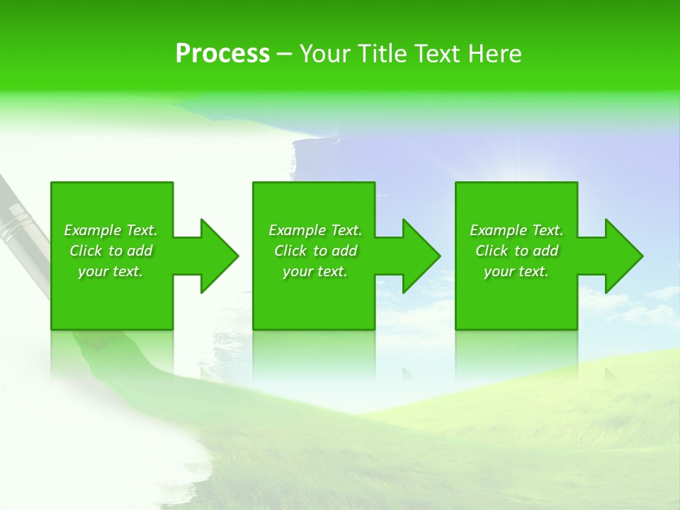 Colour Nature Picture PowerPoint Template
