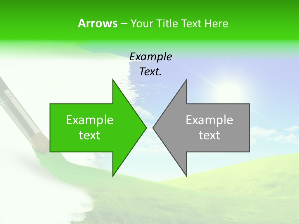 Colour Nature Picture PowerPoint Template