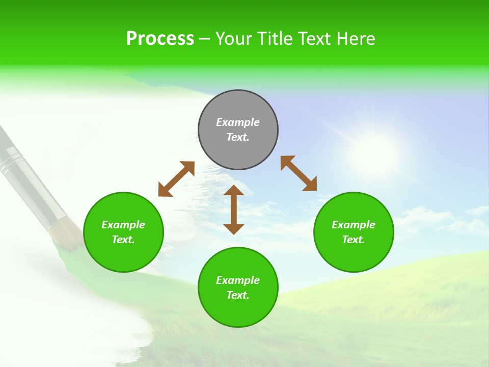 Colour Nature Picture PowerPoint Template