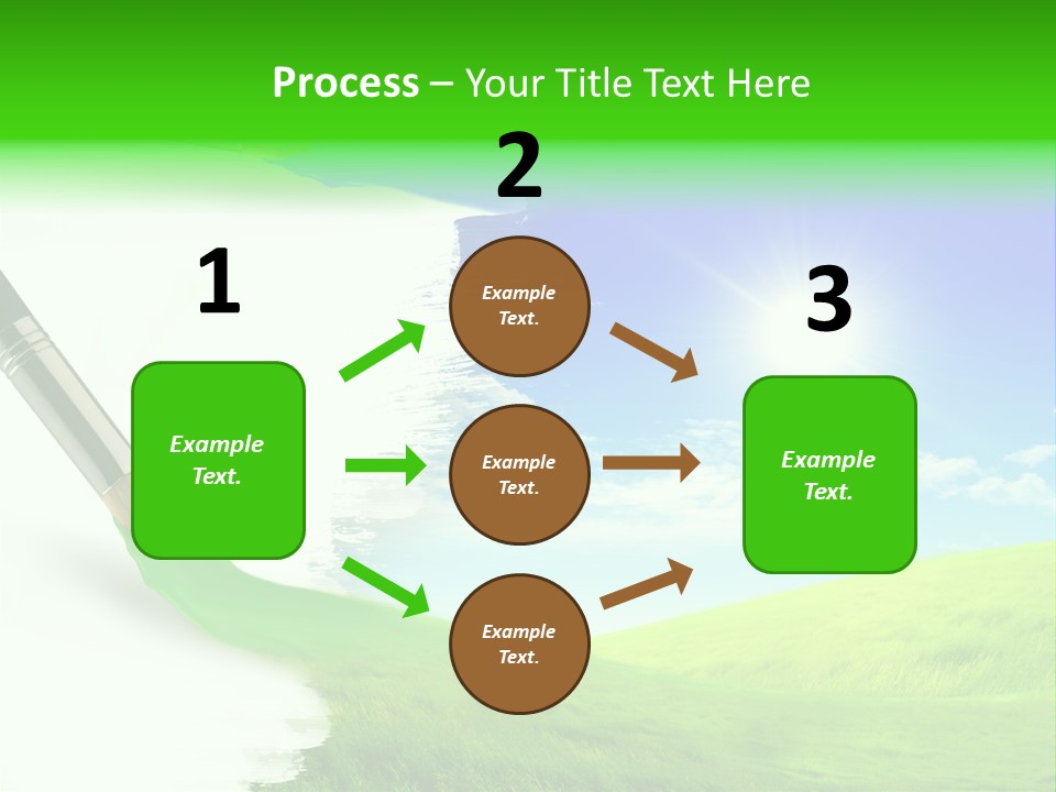 Colour Nature Picture PowerPoint Template