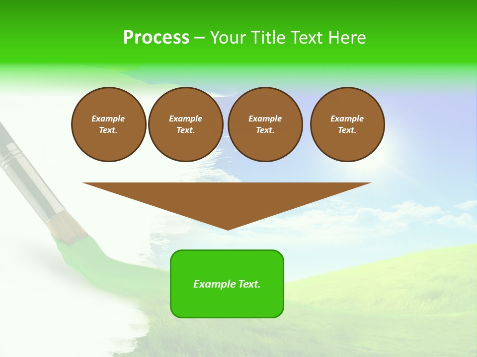 Colour Nature Picture PowerPoint Template