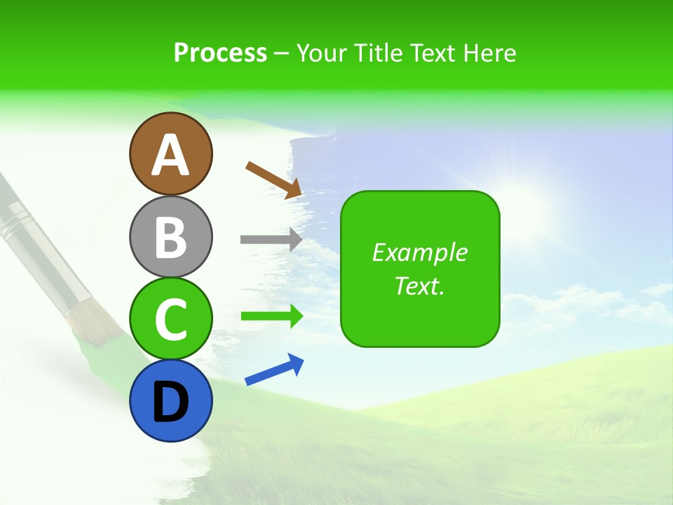 Colour Nature Picture PowerPoint Template