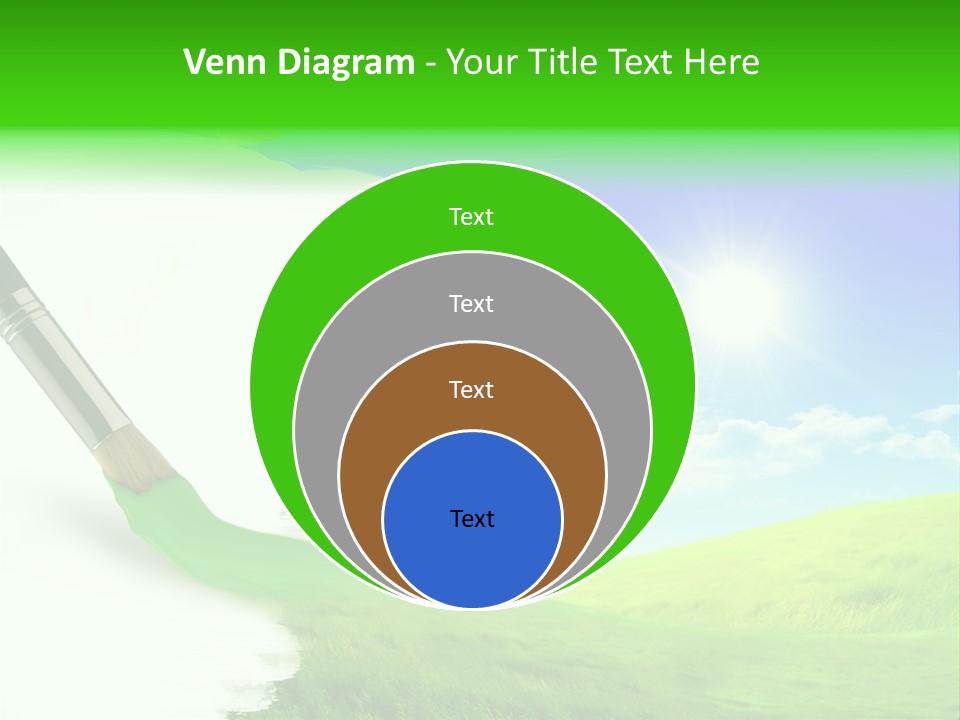 Colour Nature Picture PowerPoint Template