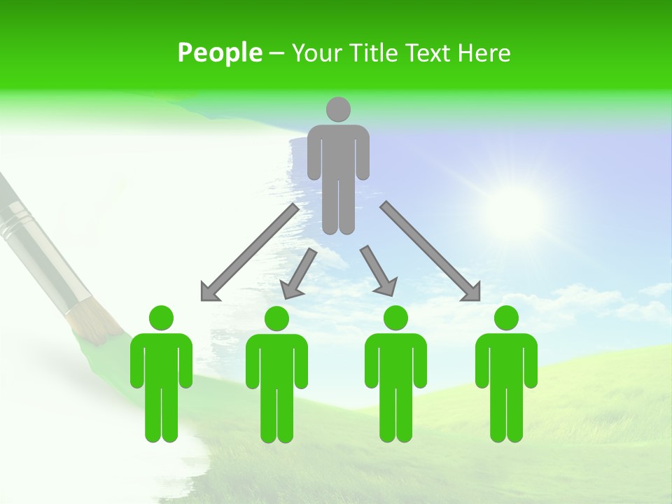 Colour Nature Picture PowerPoint Template