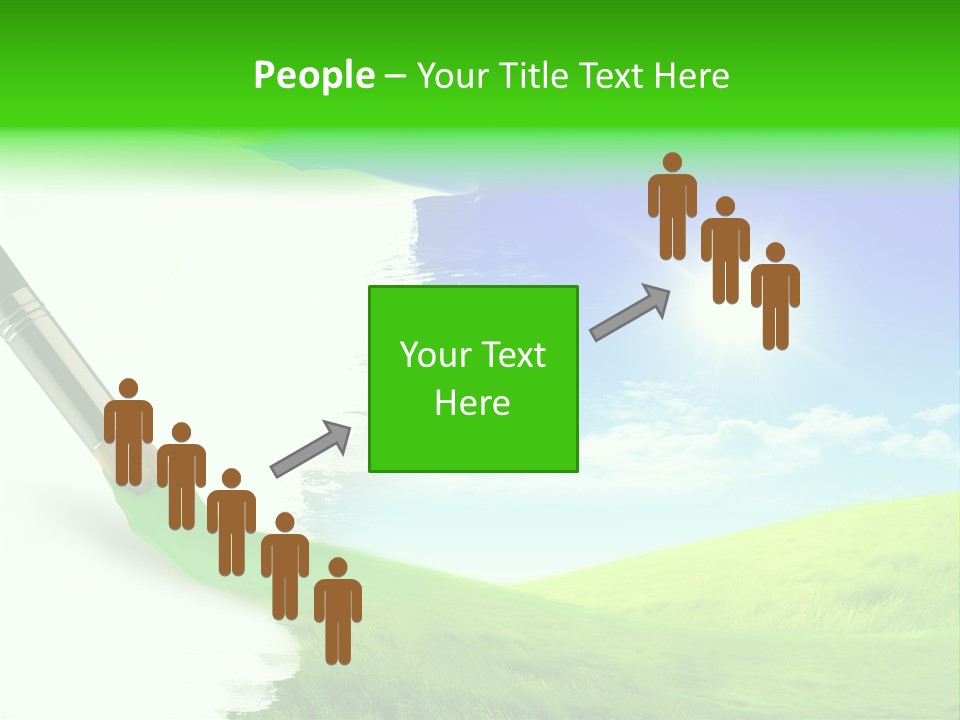 Colour Nature Picture PowerPoint Template