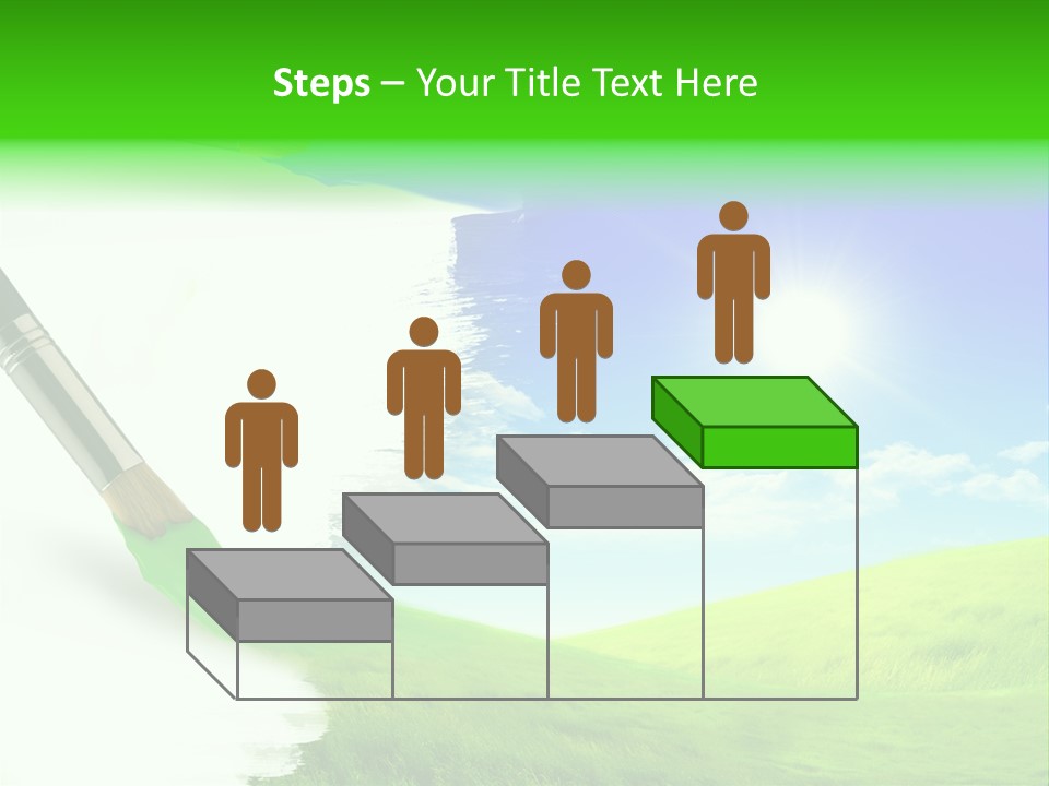 Colour Nature Picture PowerPoint Template