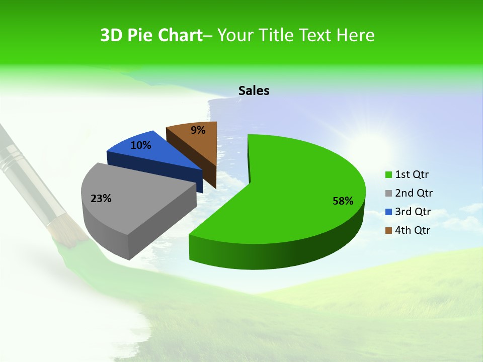 Colour Nature Picture PowerPoint Template