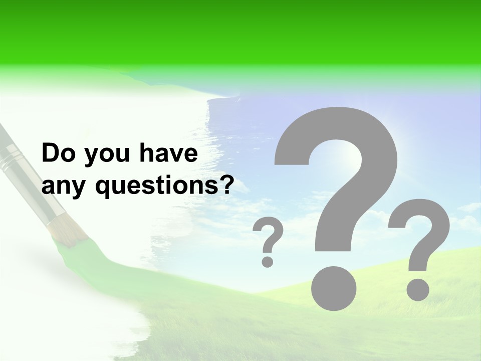 Colour Nature Picture PowerPoint Template