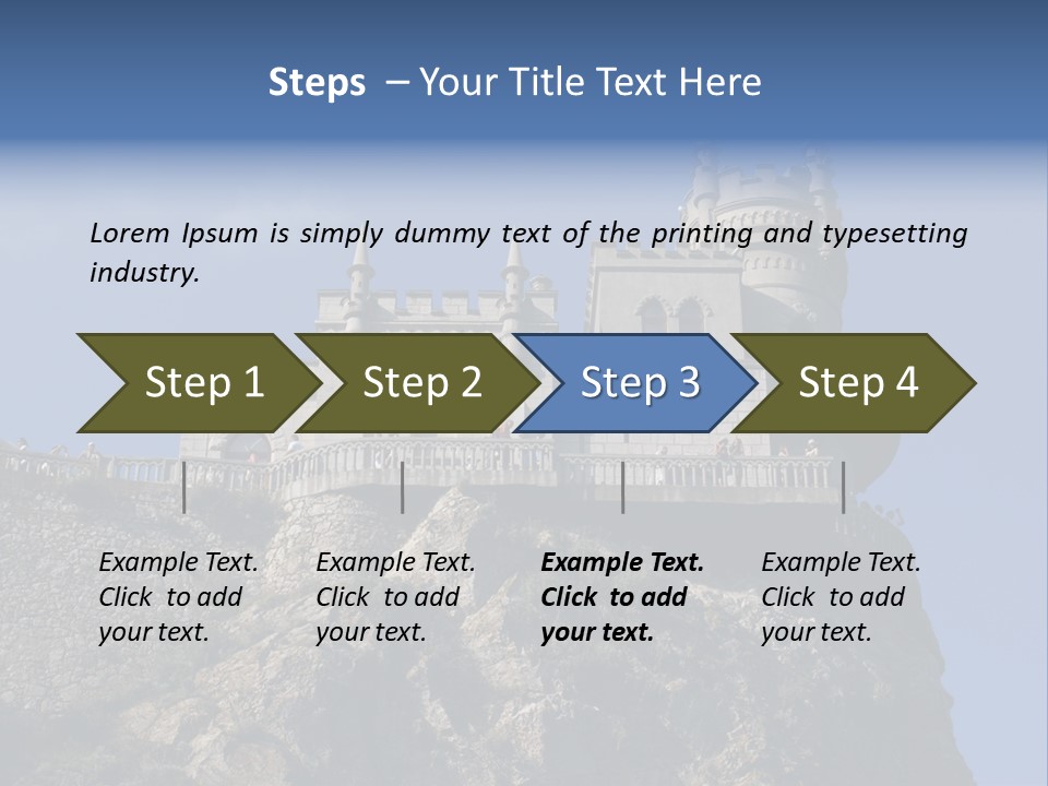 Excursion Lock Vacation PowerPoint Template