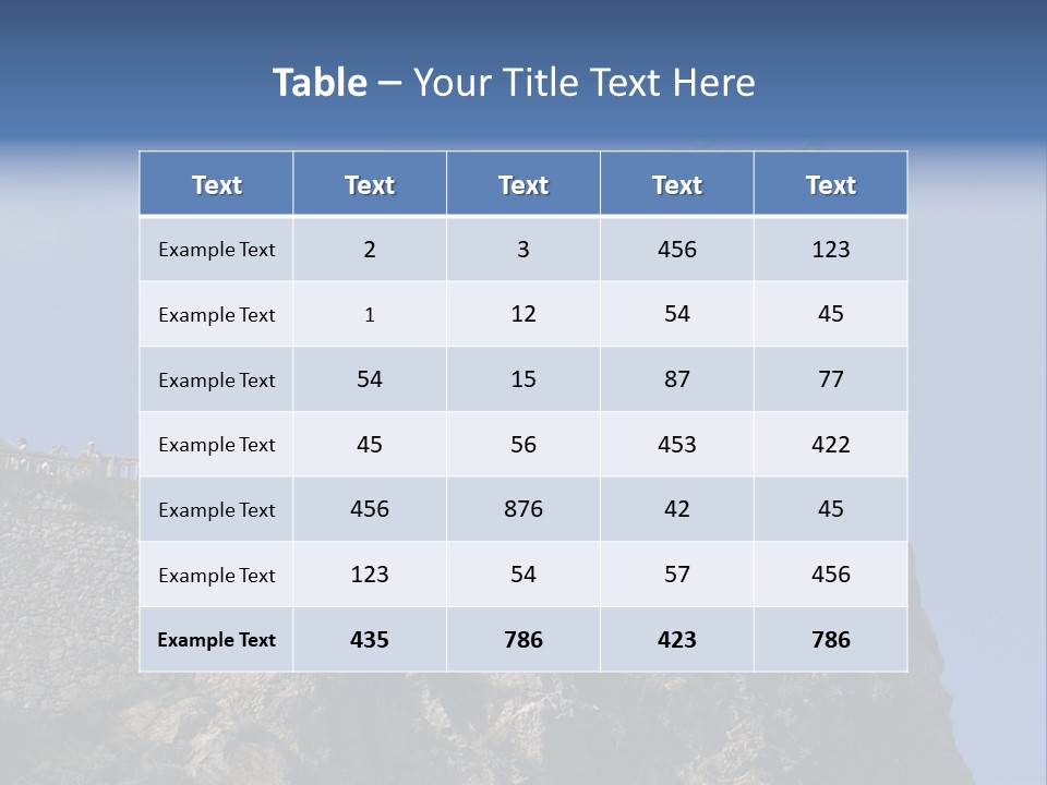 Excursion Lock Vacation PowerPoint Template