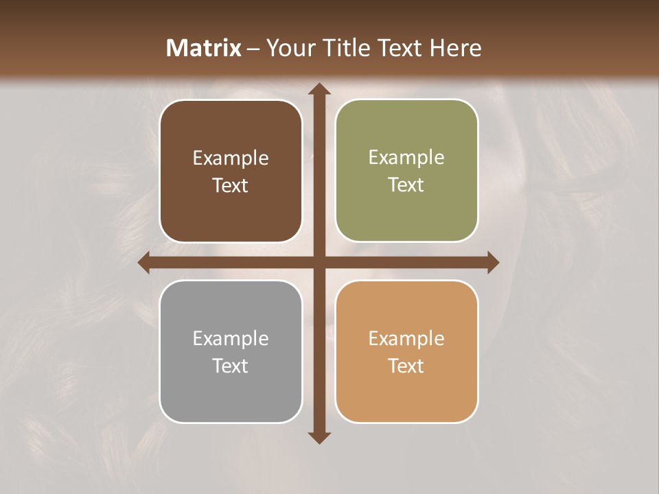 Health People Fashion PowerPoint Template