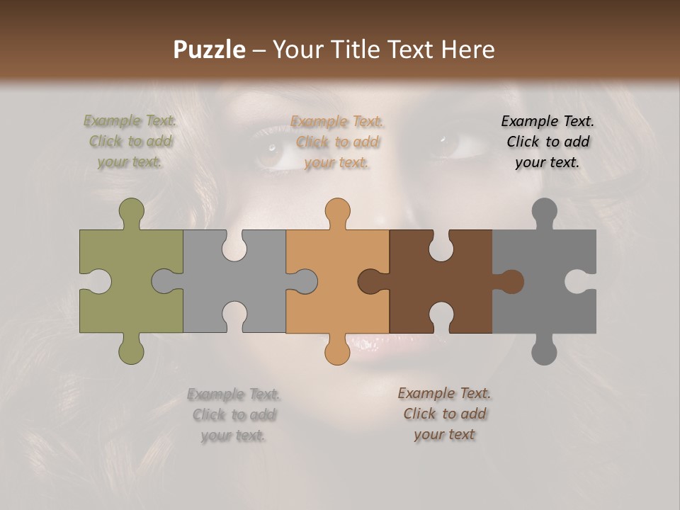 Health People Fashion PowerPoint Template