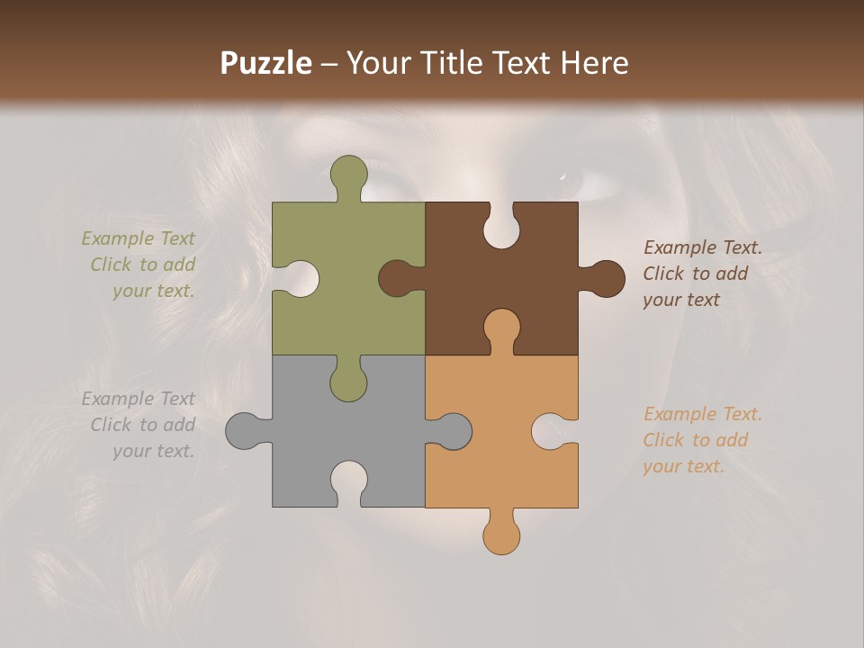 Health People Fashion PowerPoint Template