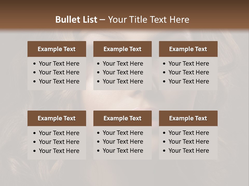 Health People Fashion PowerPoint Template