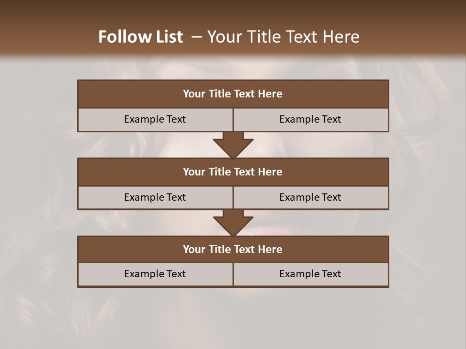 Health People Fashion PowerPoint Template