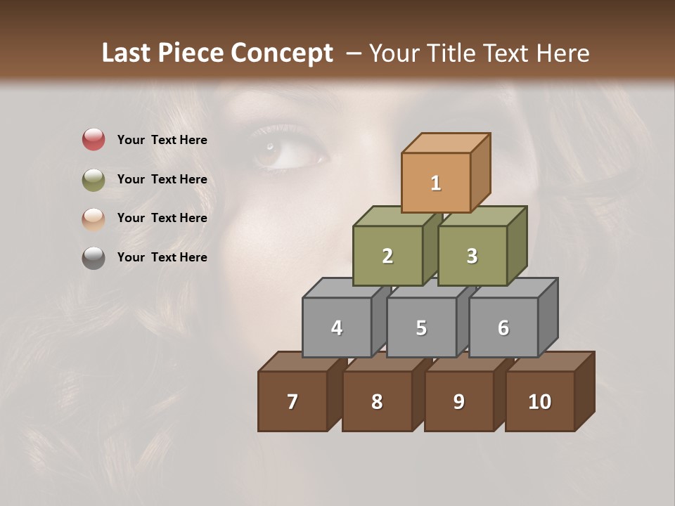 Health People Fashion PowerPoint Template