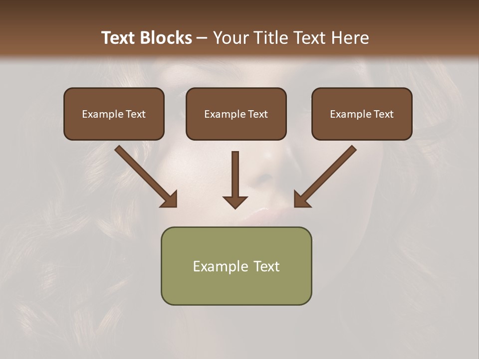 Health People Fashion PowerPoint Template