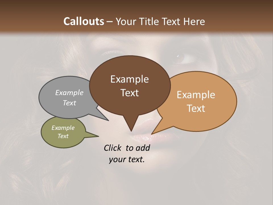 Health People Fashion PowerPoint Template