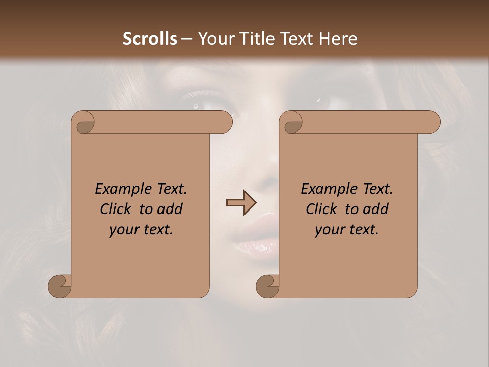Health People Fashion PowerPoint Template