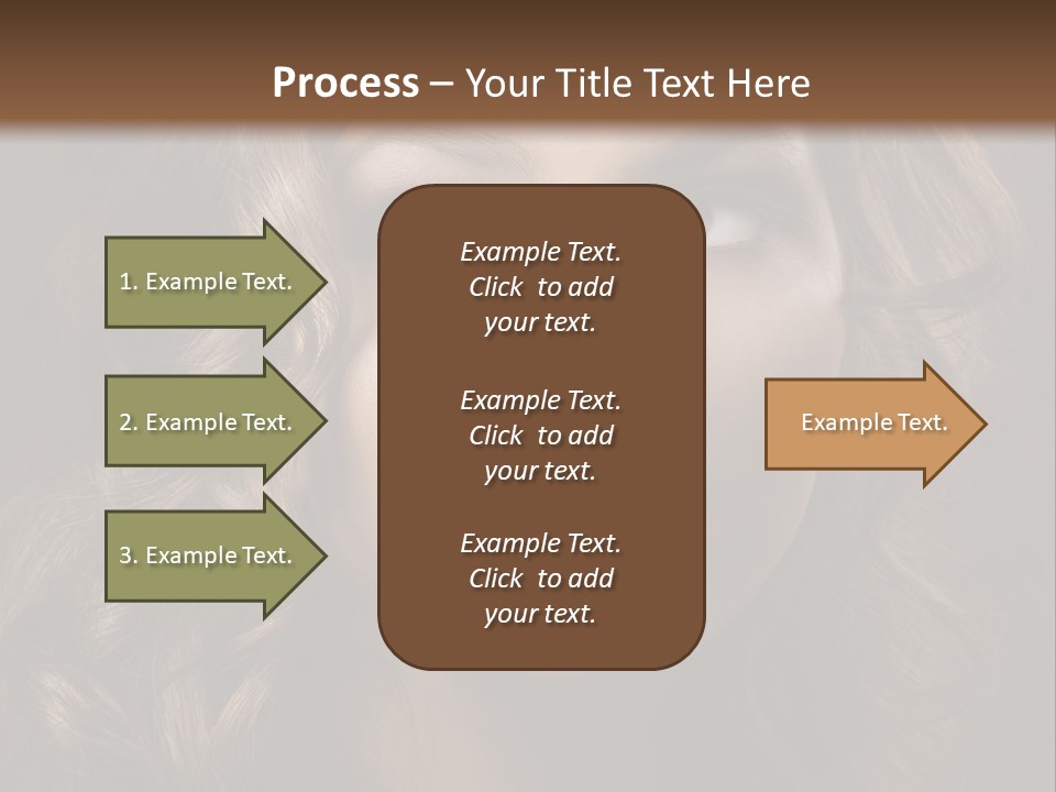 Health People Fashion PowerPoint Template