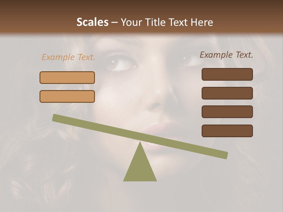 Health People Fashion PowerPoint Template