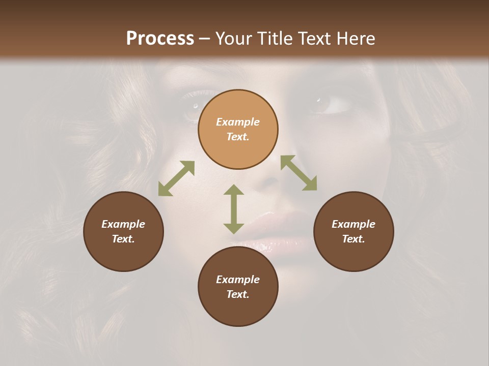 Health People Fashion PowerPoint Template