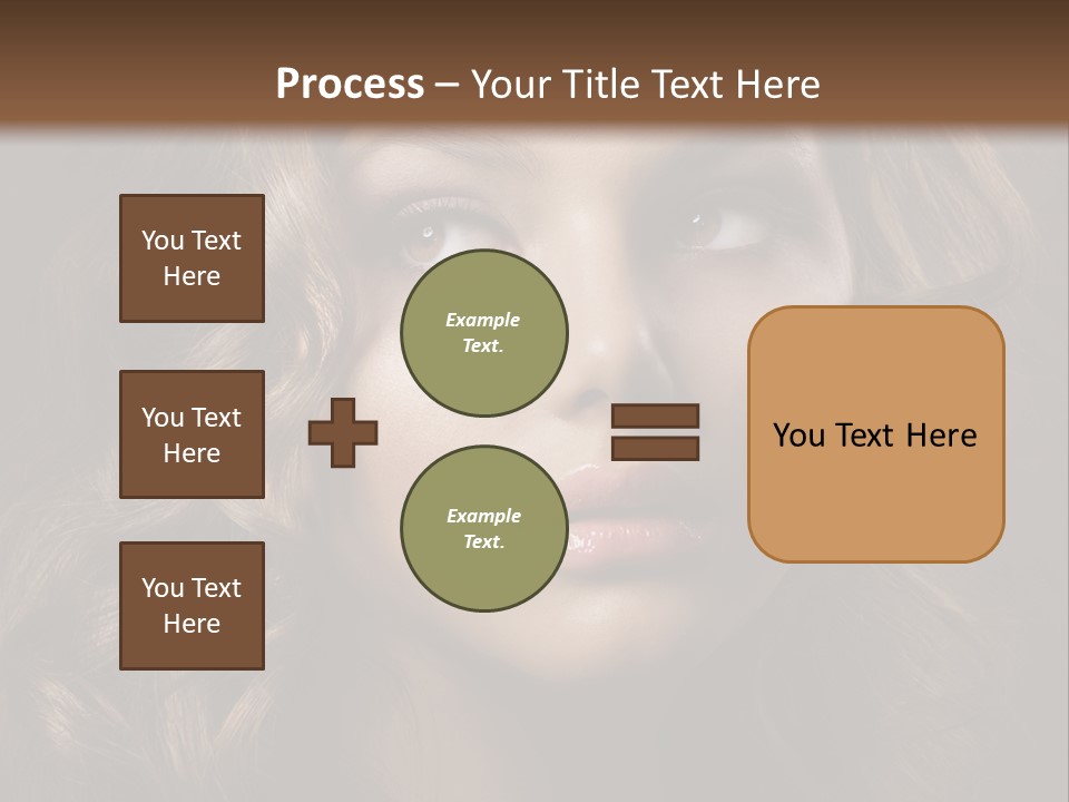 Health People Fashion PowerPoint Template