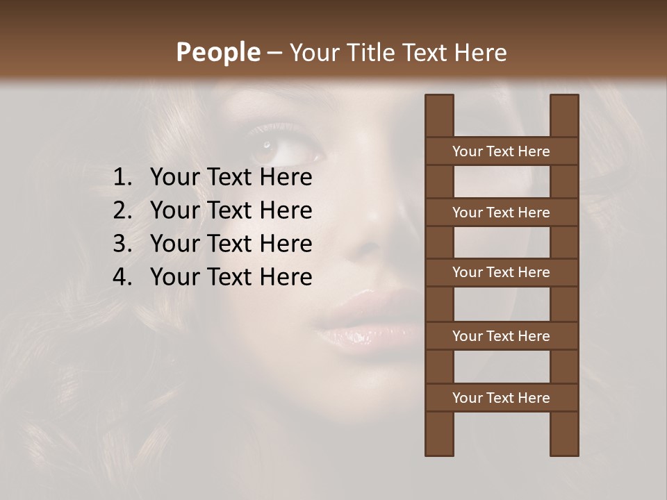 Health People Fashion PowerPoint Template