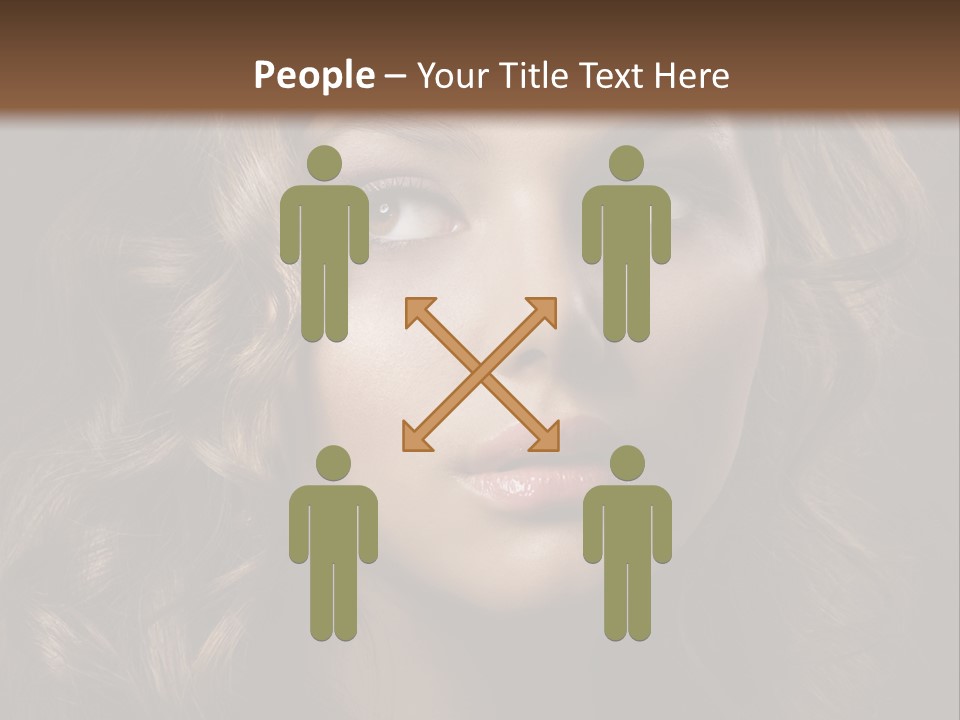 Health People Fashion PowerPoint Template