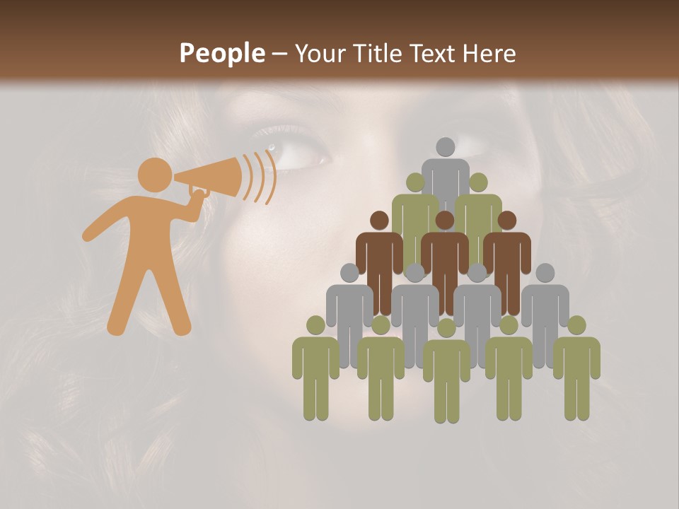 Health People Fashion PowerPoint Template