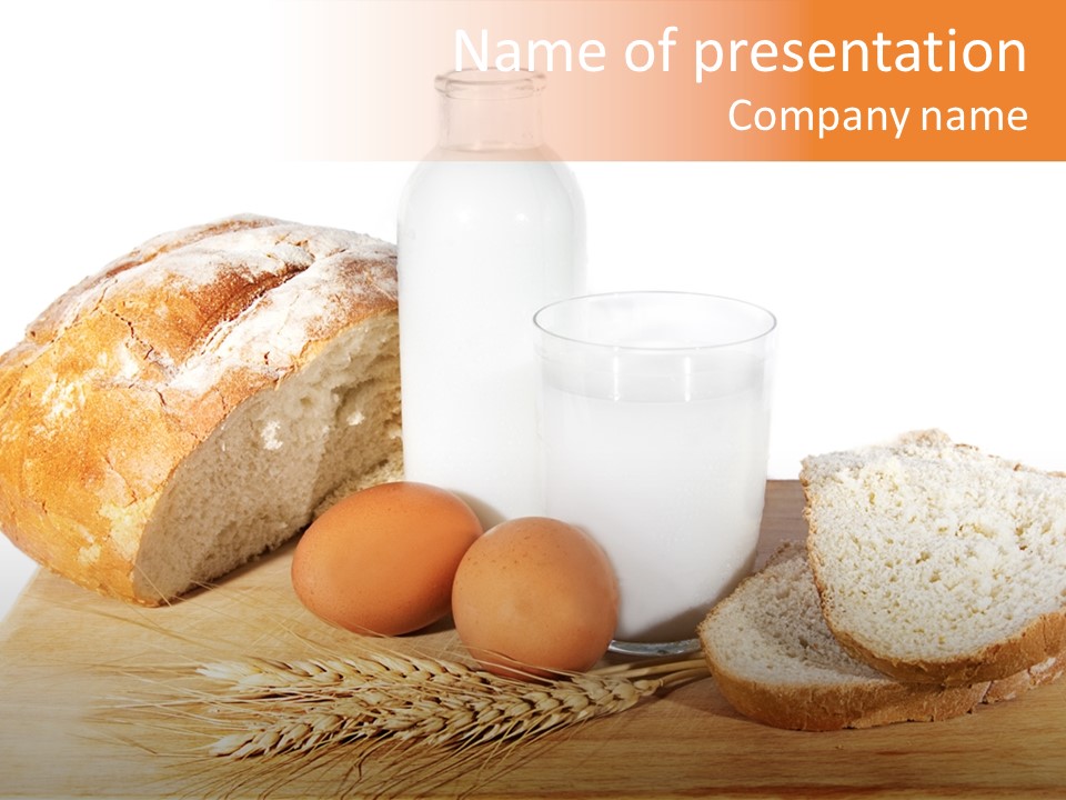 Rural Bake Diet PowerPoint Template