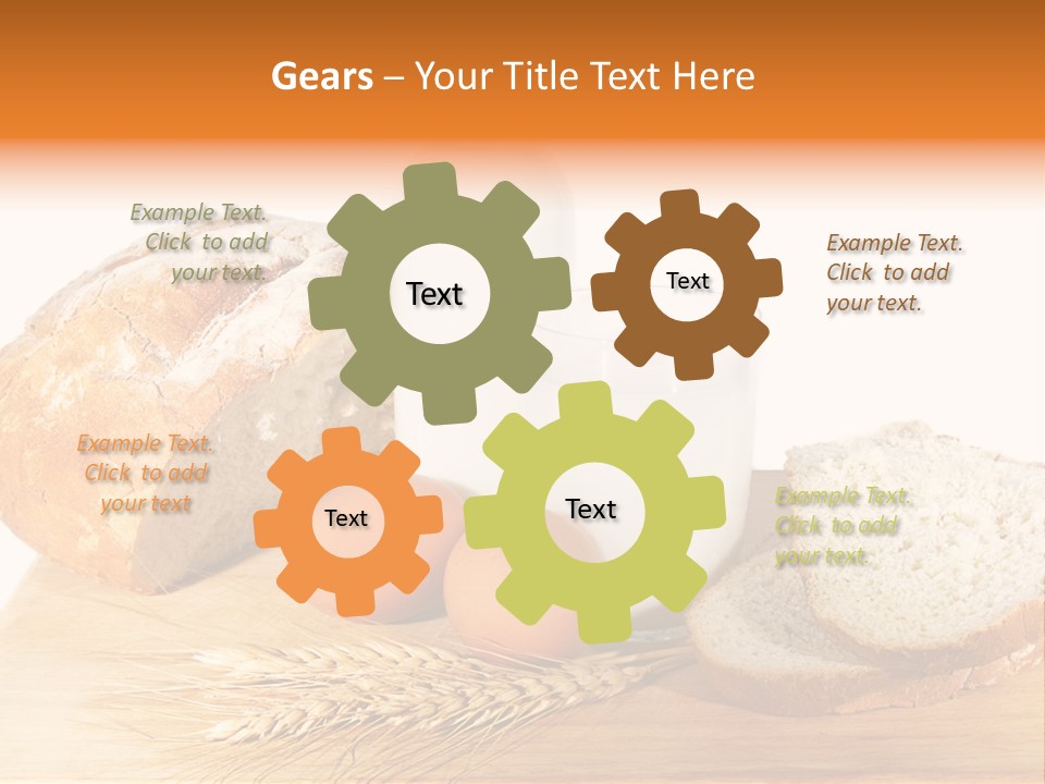 Rural Bake Diet PowerPoint Template