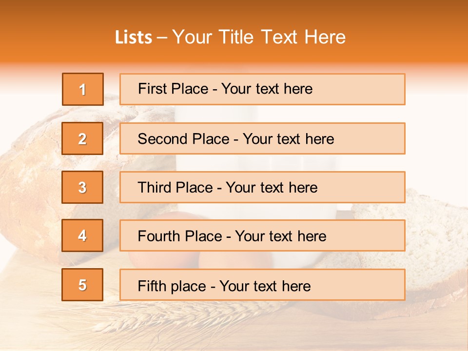 Rural Bake Diet PowerPoint Template