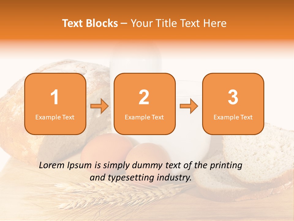Rural Bake Diet PowerPoint Template