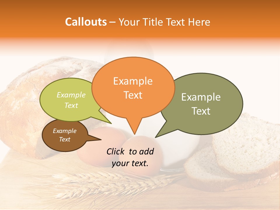 Rural Bake Diet PowerPoint Template
