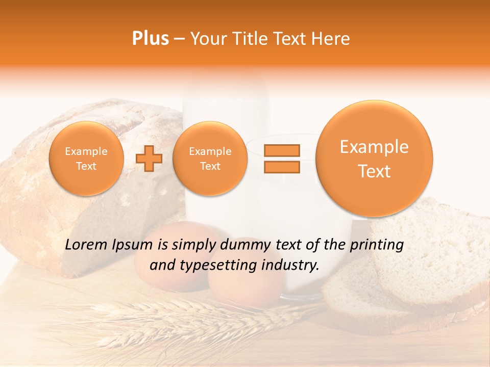 Rural Bake Diet PowerPoint Template